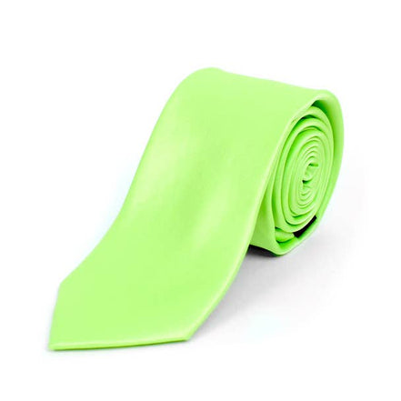 Solid 2.5" Slim Tie
