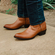 Cowboy Dress Boots | Mens Classic Round-Toe Boots