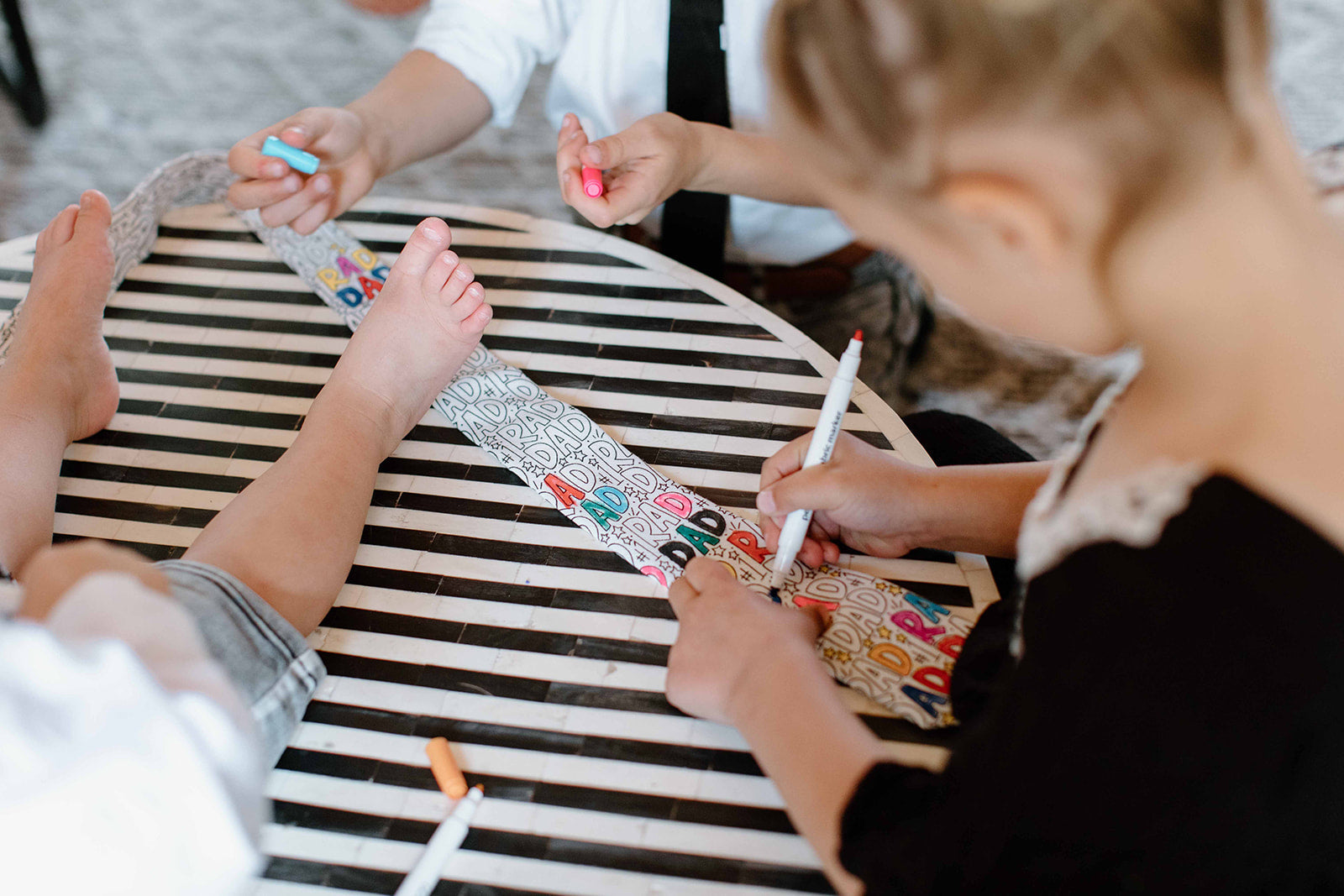Rad GRAND Dad Coloring Tie  *markers sold separately