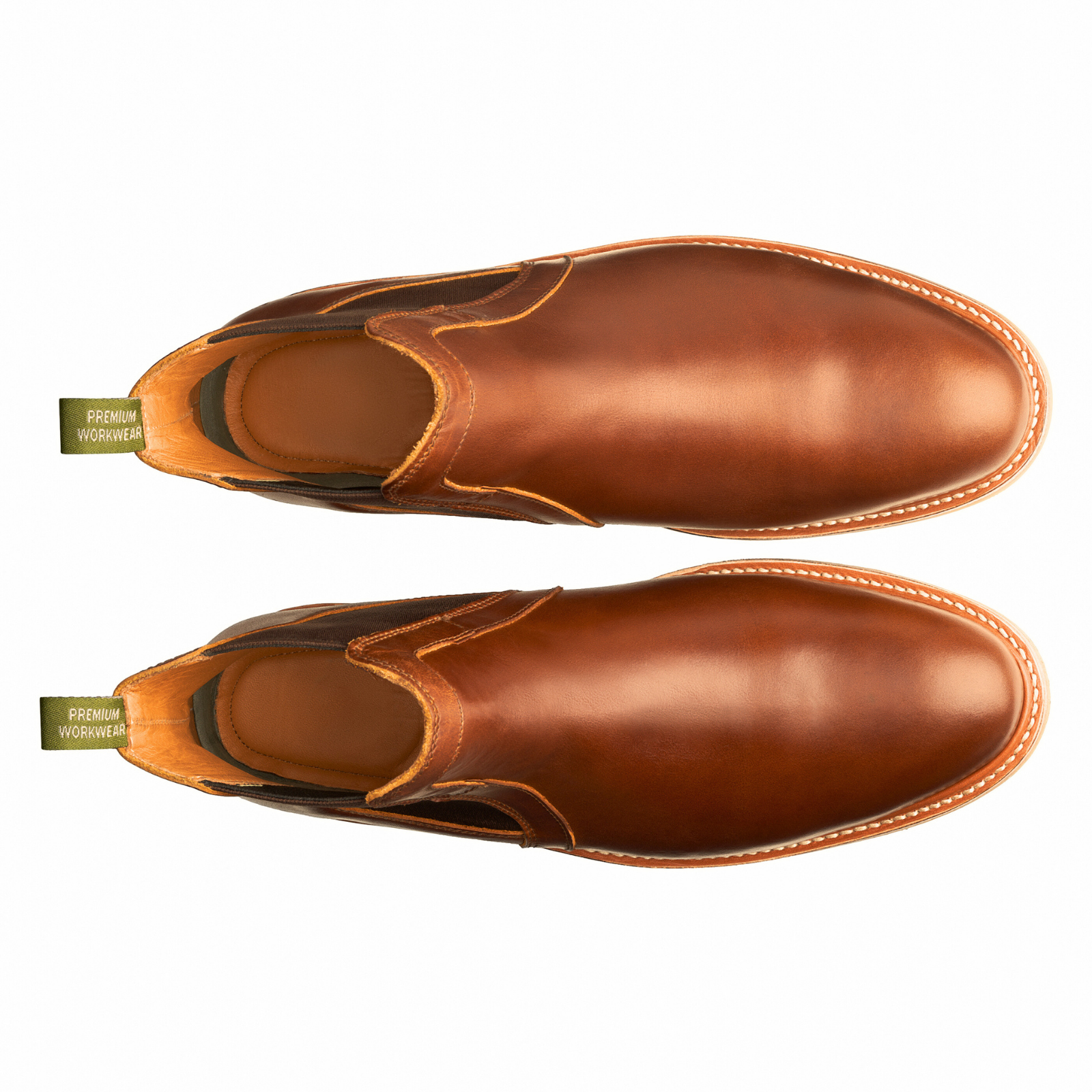 STEEL TOE CHELSEA BOOT WALLACE AMBER