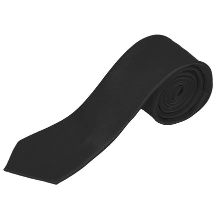 Solid 2.5" Slim Tie