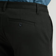 Black Straight Chino Pants 2.0