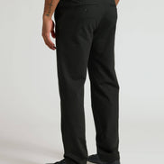 Black Straight Chino Pants 2.0