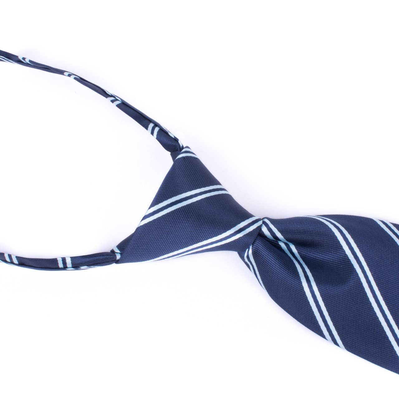 Microfiber Zipper Pre-Tied Neckties