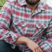 Field Grand Flannel, Sedona Red