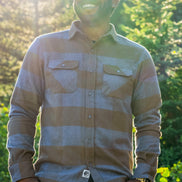 Field Grand Flannel, Caper Green