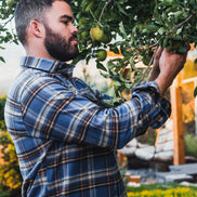 Field Grand Flannel, Pecan Plaid