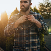 Field Grand Flannel, Pecan Plaid