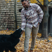 Grand Flannel, Plaid Salmon