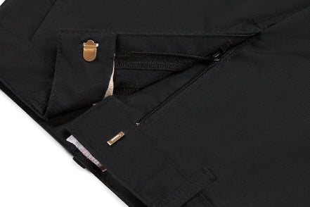 Boy's Husky Flat Front Pants