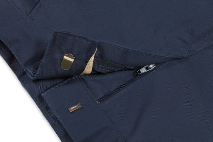 Boy's Husky Flat Front Pants