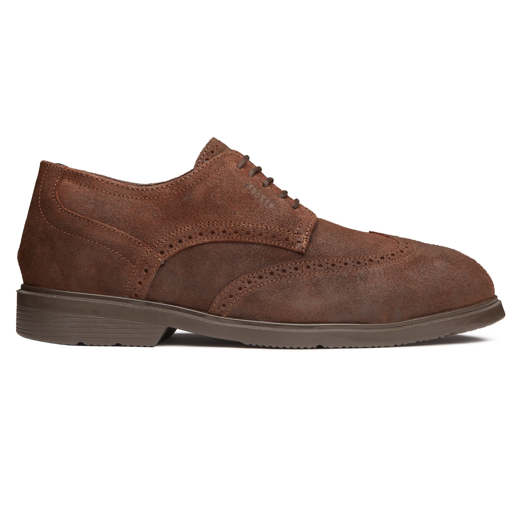 STEEL TOE OXFORD SHOE CAPTAIN MOKA