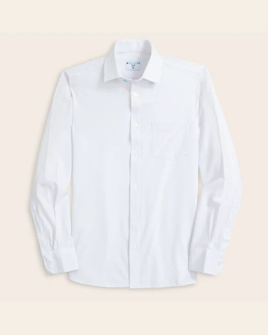 &Collar Dress Shirt - White