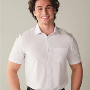 &Collar Dress Shirt - White