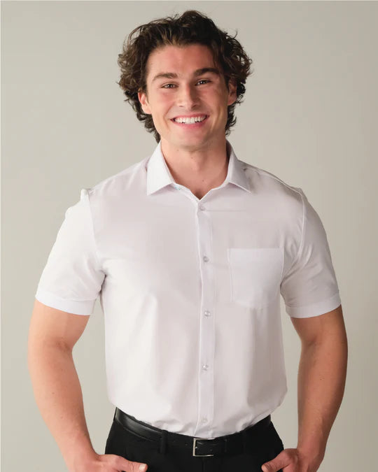 &Collar Dress Shirt - White