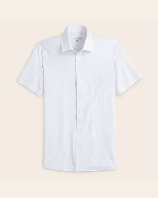 &Collar Dress Shirt - White