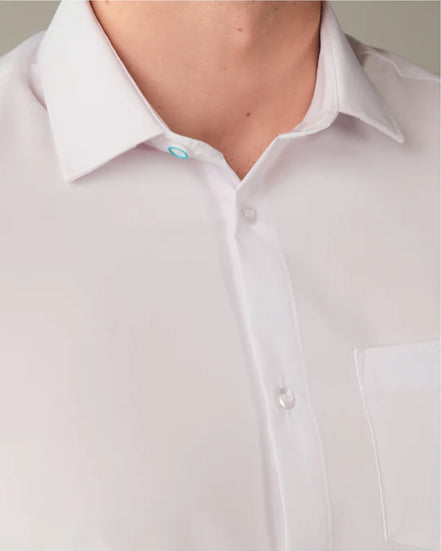 &Collar Dress Shirt - White