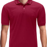 Men's Dri Fit Moisture Wicking Polo Shirt - Big