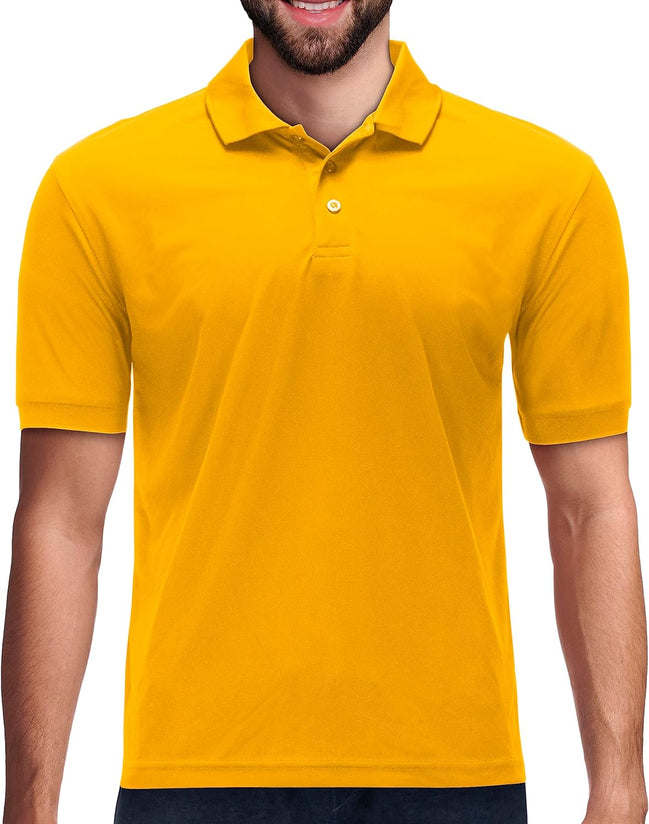 Men's Dri Fit Moisture Wicking Polo Shirt - Big