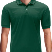 Men's Dri Fit Moisture Wicking Polo Shirt - Big