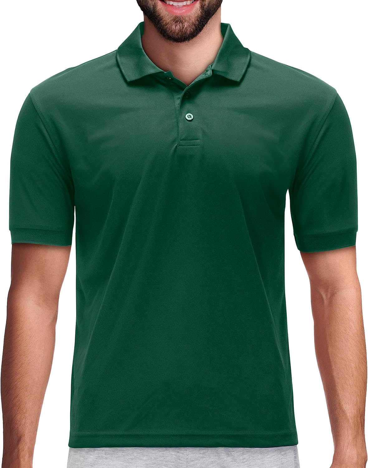 Men's Dri Fit Moisture Wicking Polo Shirt - Big