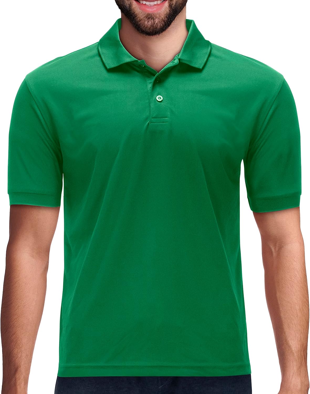 Men's Dri Fit Moisture Wicking Polo Shirt - Big