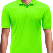 Men's Dri Fit Moisture Wicking Polo Shirt - Big