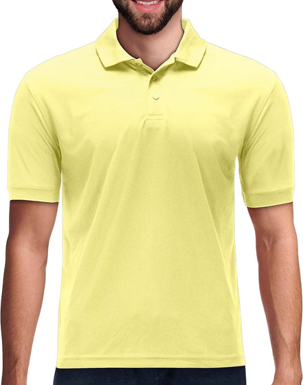 Men's Dri Fit Moisture Wicking Polo Shirt - Big