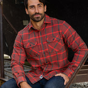 Field Grand Flannel, Brick Windowpane