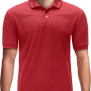 Men's Dri Fit Moisture Wicking Polo Shirt - Big