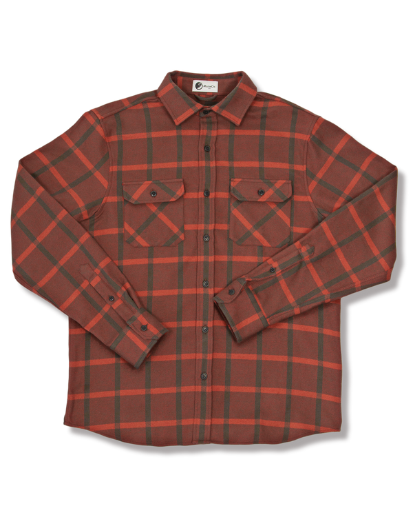 Field Grand Flannel, Brick Windowpane