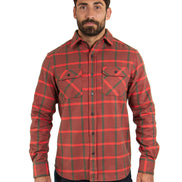 Field Grand Flannel, Brick Windowpane