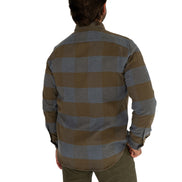 Field Grand Flannel, Caper Green