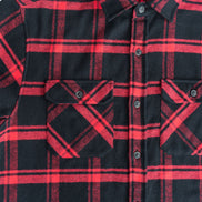 Field Grand Flannel, Huntsman Plaid in Black