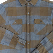 Field Grand Flannel, Caper Green