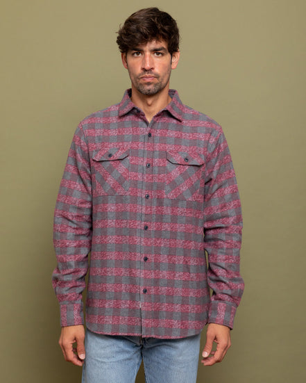 Grand Flannel, Burgundy