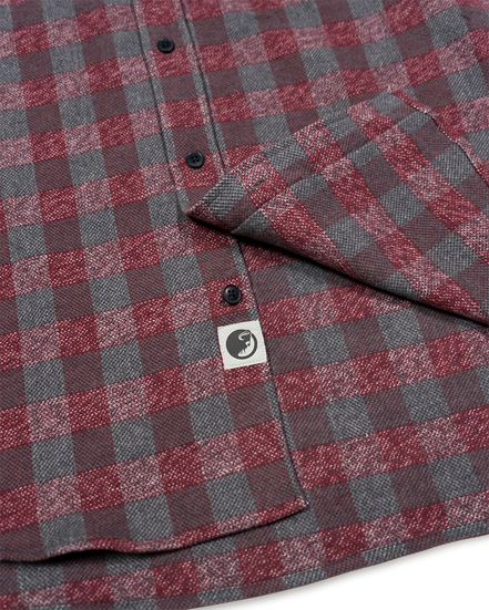Grand Flannel, Burgundy