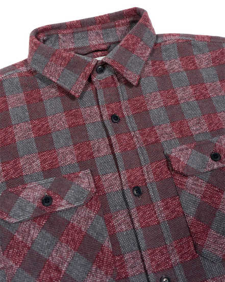 Grand Flannel, Burgundy