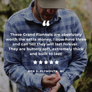 Grand Flannel, Checkered Blue