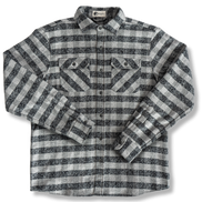 Grand Flannel, Charcoal Gingham