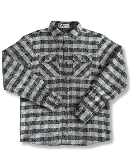 Grand Flannel, Charcoal Gingham