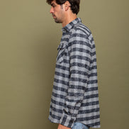 Grand Flannel, Charcoal Gingham