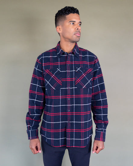 Grand Flannel, Marine Plaid