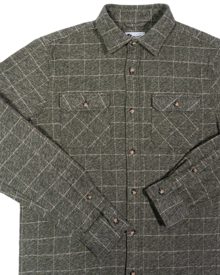 Grand Flannel, Moss Green