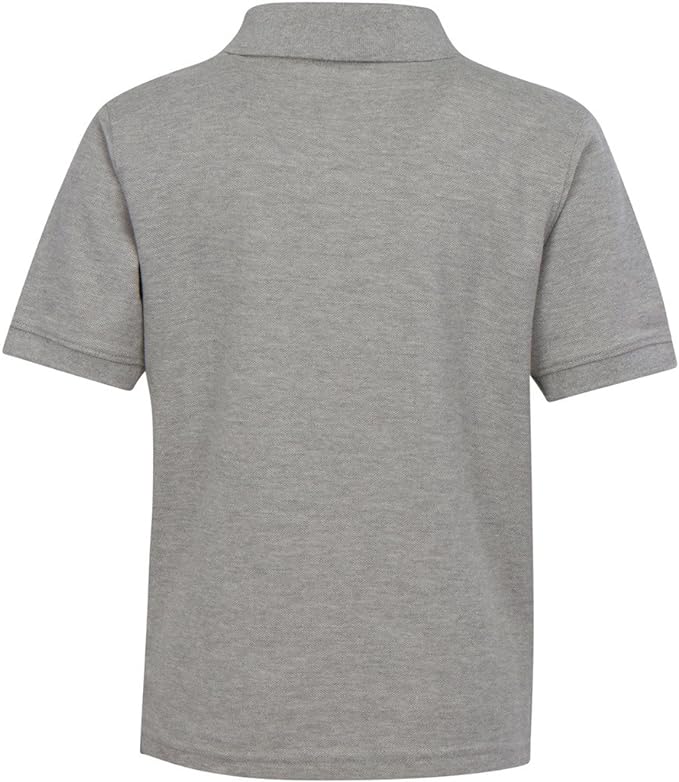 Boy's Short Sleeve Pique Polo Shirt