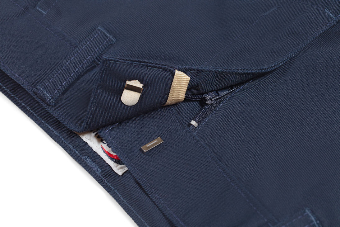 Boy's Flat Front Husky Shorts