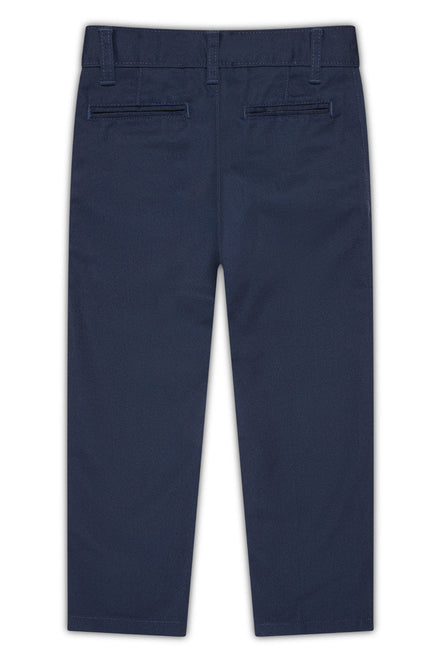 Boy's Flat Front Husky Shorts