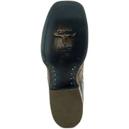 Soto Boots Men's Pirarucu Print Cowboy Boots