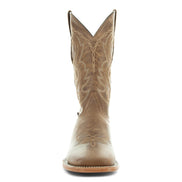 Soto Boots Mens Tan Broad Square Toe Cowboy Boot