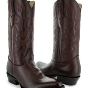 Cowboy Dress Boots | Mens Classic Round-Toe Boots